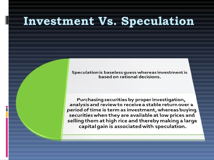 Basics of Investment