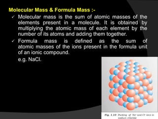 Ch - 1 some basic concepts of chemistry | PPTX