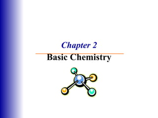 Chapter 2 Basic Chemistry 
