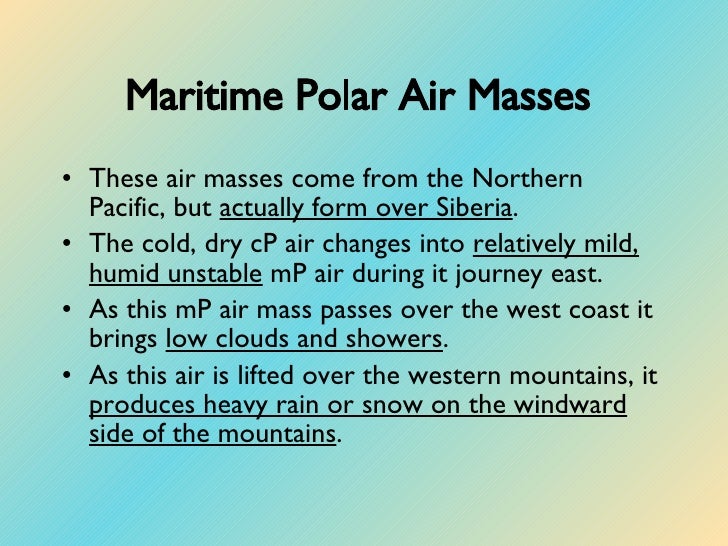 ch 20 notes how do air masses form