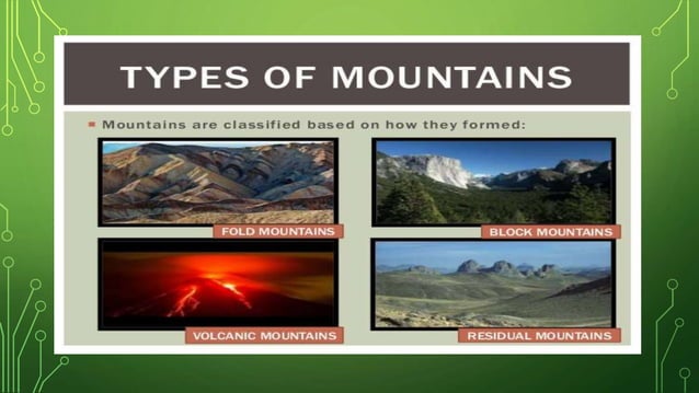 Ch.6 major landforms to the earth | PPTX