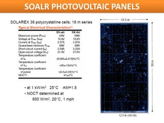 SOALR PHOTOVOLTAIC PANELS
 