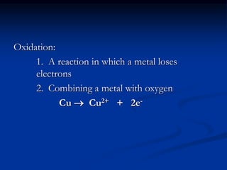Ch. 4 redox