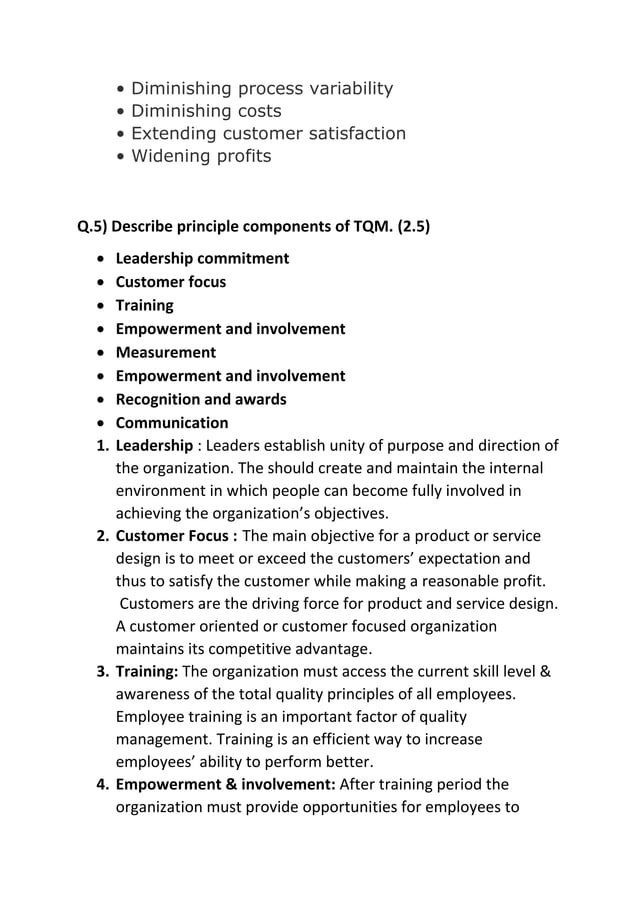 Ch 2 Quality Management System Pdf
