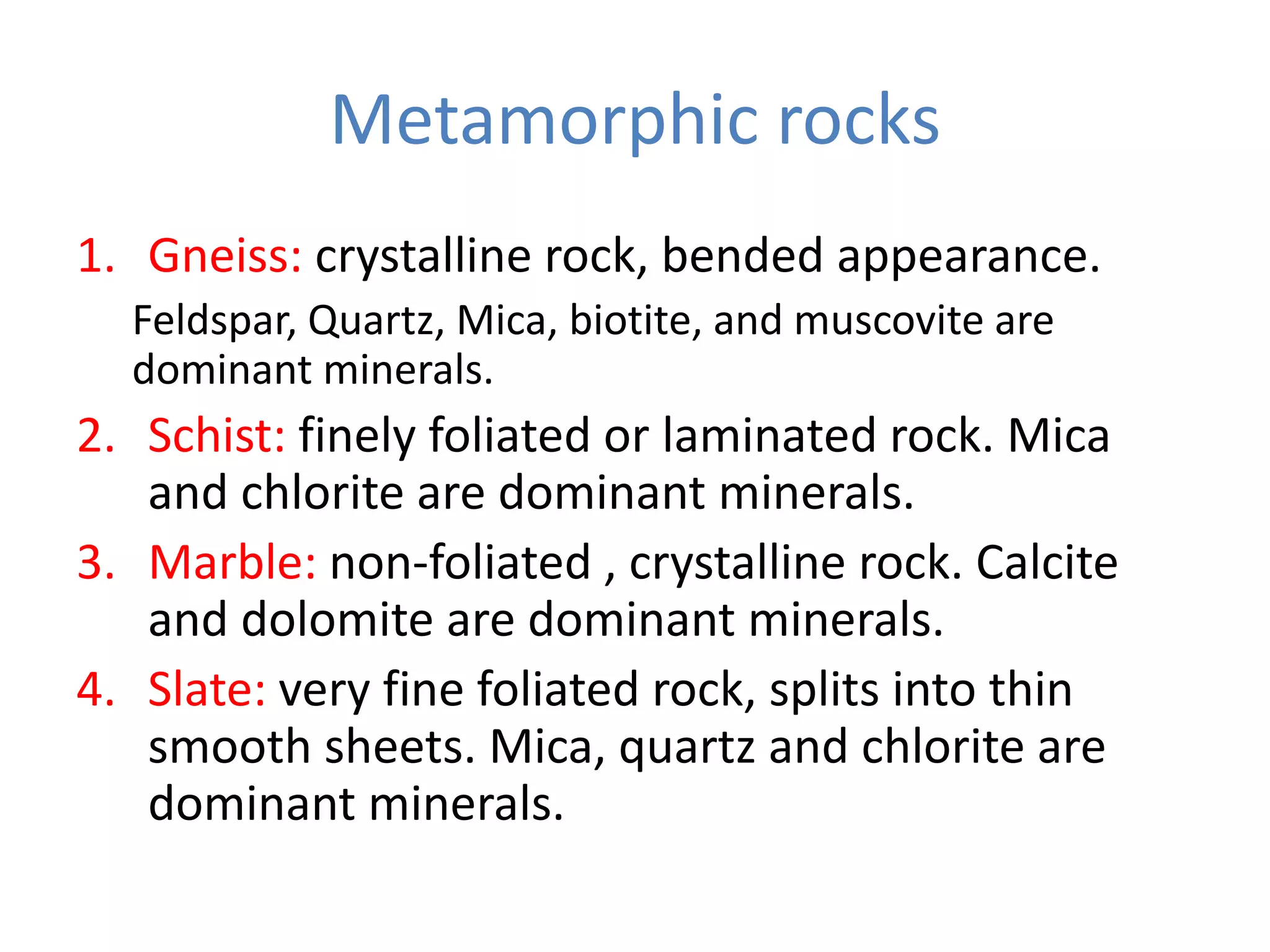Ch. 3,4 soil genesis soil forming rocks and minerals. | PDF
