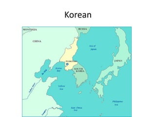 Korean
 
