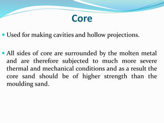 Ch 21 sand casting | PPTX