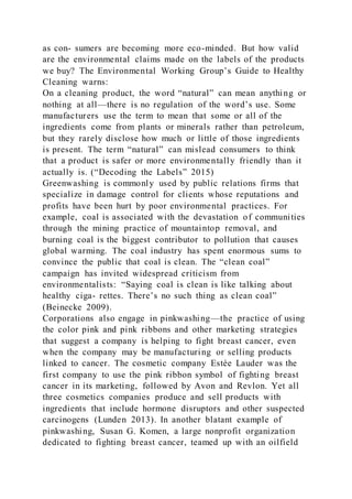 Ch. 13 Environmental ProblemsChapter OutlineThe | DOCX