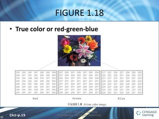 33
FIGURE 1.18
© 2010 Cengage Learning
Engineering. All Rights Reserved.
• True color or red-green-blue
Ch1-p.15
 