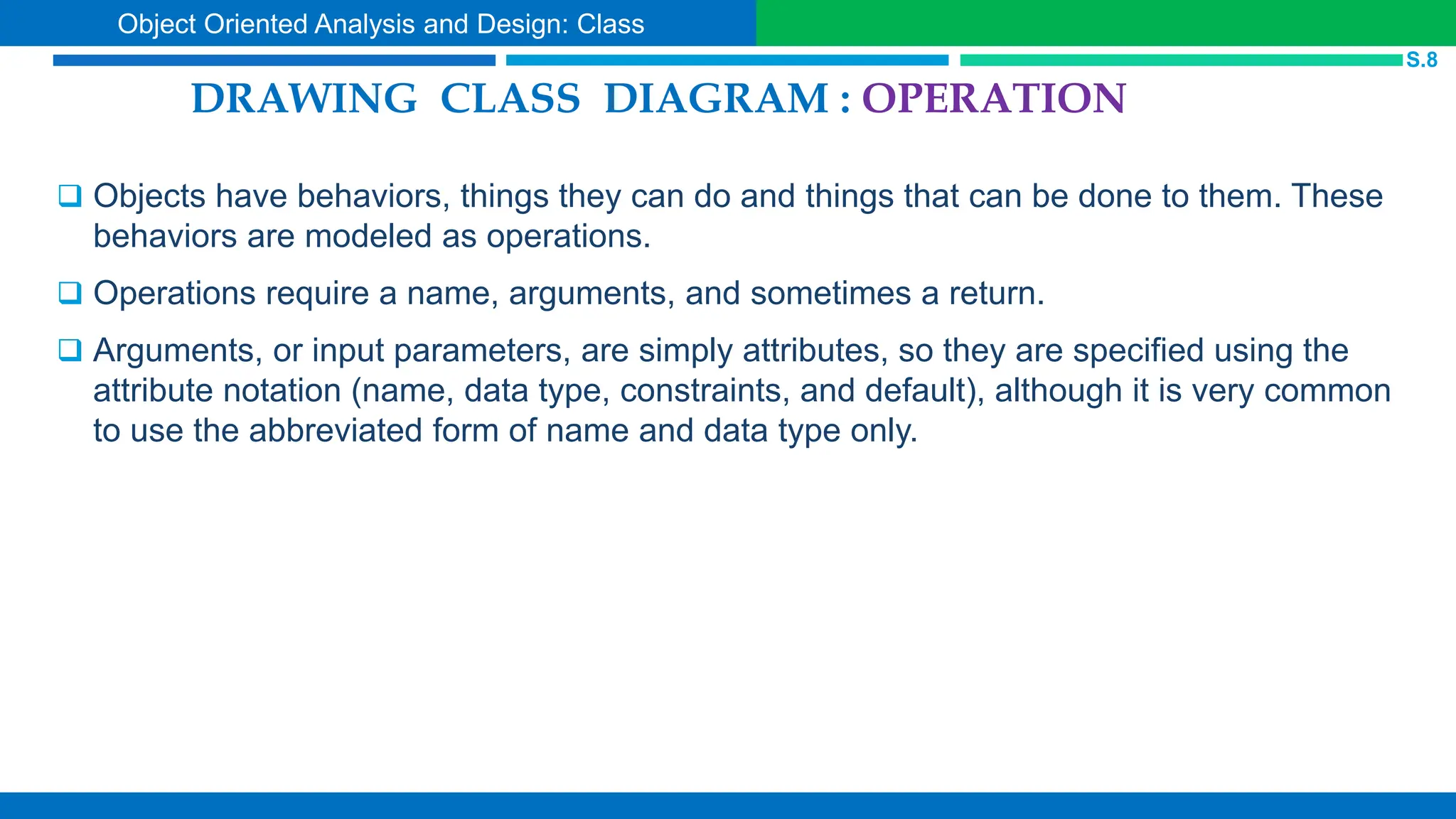 Ch.03 - Class Diagram_1 OBJECT ORIENTED ANALYSIS AND DESIGN [O] .pptx