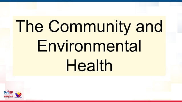 health 9 Quarter 1 - Community health.pptx