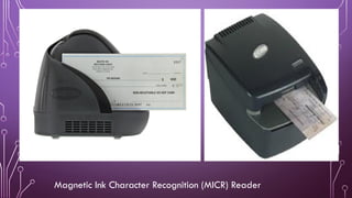 Magnetic Ink Character Recognition (MICR) Reader
 