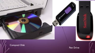 Compact Disk
Pen Drive
 