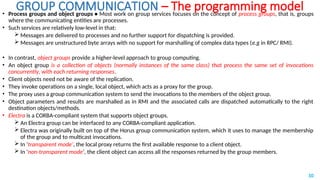 Indirect Communication in distributed computing | PPT