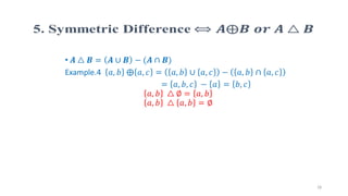 Comprehensive Introduction to Set Theory in Discrete Mathematics | PPTX