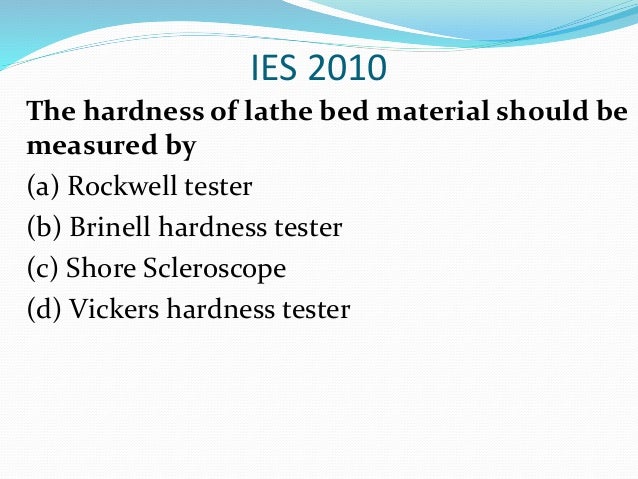 Ch 27 11 Hardness Test