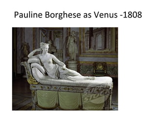 Pauline Borghese as Venus -1808 