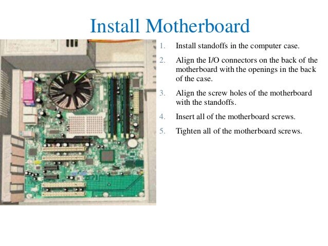 Ch 2 computer assembly disassembly