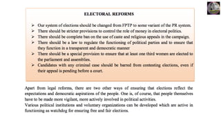 CH-2 ELECTION & REPRESENTATION notes luk | PDF