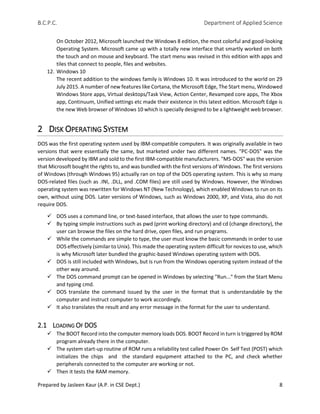 Operating system notes pdf | PDF