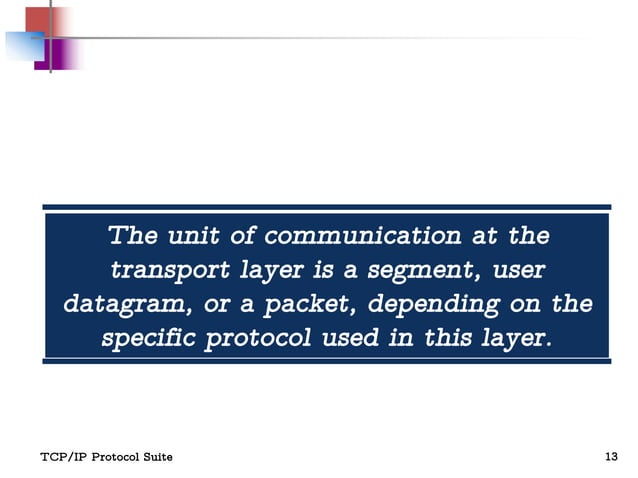 TCP/IP Model | PPT