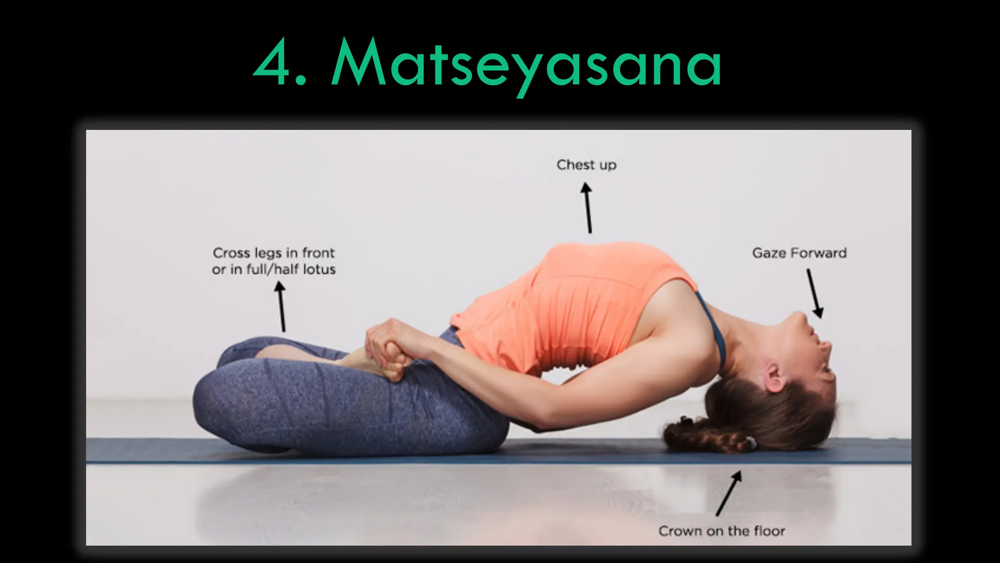 4. Matseyasana
 