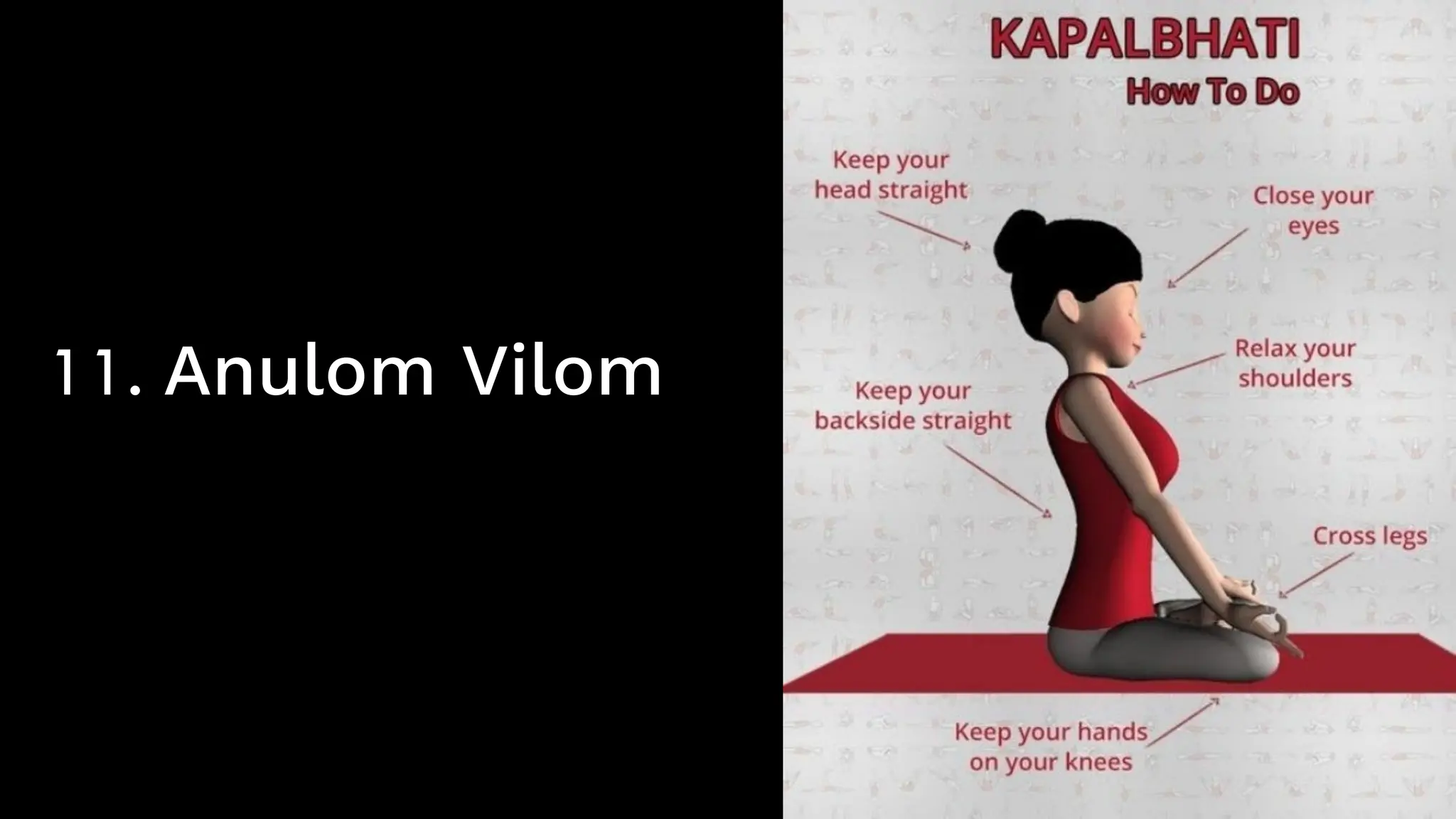 11. Anulom Vilom
 