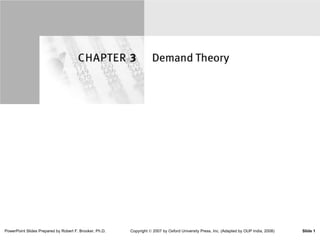 Ch. 3-demand-theory | PPT