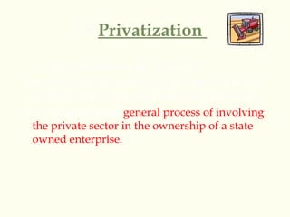 Aggressive Privatization ch-3-economic-reforms-1991 indian new reforms | PPT