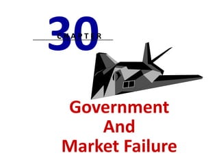30
CHAPTER




Government
    And
Market Failure
 