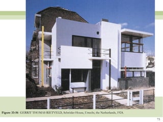 Figure 33-56 GERRIT THOMAS RIETVELD, Schröder House, Utrecht, the Netherlands, 1924.

                                                                                       75
 
