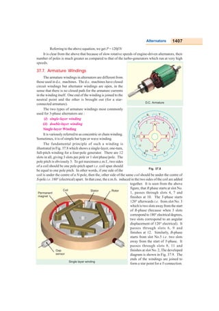 -Alternators.pdf notes working principle | PDF