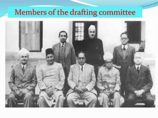 Members of the drafting committee
 