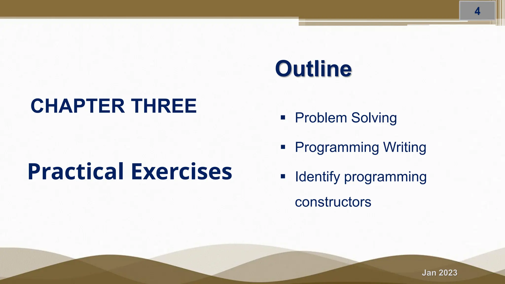 Basic Concepts of Programming - Practical Exercises | PPT