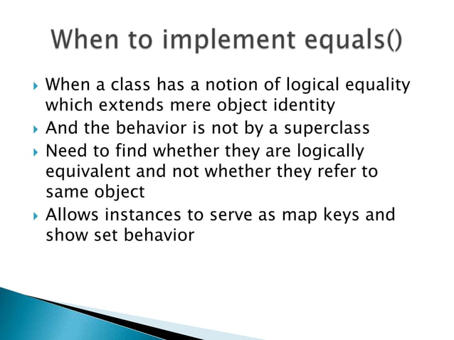 Methods common to all objects | PPT