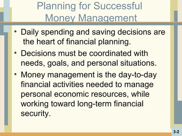 money management strategy | PPT