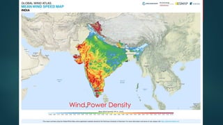Wind Power Density
 