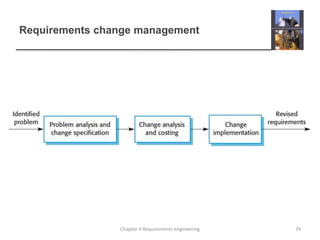 Requirements change management
74Chapter 4 Requirements engineering
 
