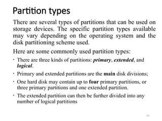 Operating Partition Chapter four: Memory and Storage Devices (2).pptx