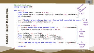 Fundamentals of Computer Programming - Flow of Control I | PDF