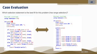 Fundamentals of Computer Programming - Flow of Control I | PDF