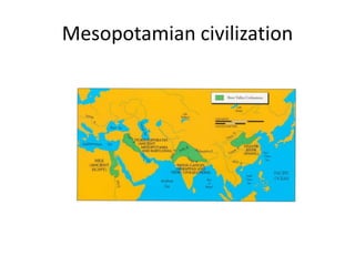 Ch 4 ancient civilization of the world | PPTX