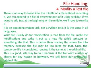 ch-4 file handling class 12 cs helpful ncert | PPTX