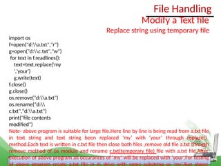 ch-4 file handling class 12 cs helpful ncert | PPTX