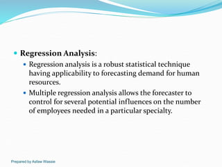 Prepared by Asfaw Wassie
 Regression Analysis:
 Regression analysis is a robust statistical technique
having applicabili...