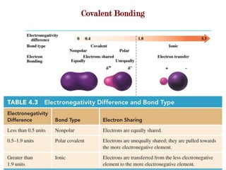Covalent Bonding
 