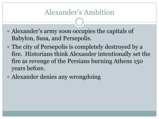 First they submitted and then they later rebelled again.