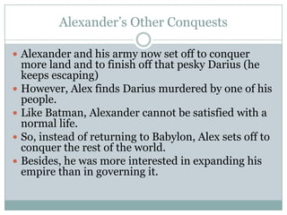 The second time around, most hesitated while Thebes decided to resist.  The Thebans were crushed.