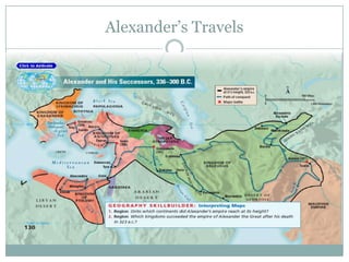 As punishment and as a warning to others, Alexander razed the city sold the populace into slavery (6,000 killed and 30,000 sold for 440 talents of silver).