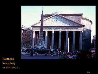 Pantheon Rome, Italy ca. 118-125 C.E. 